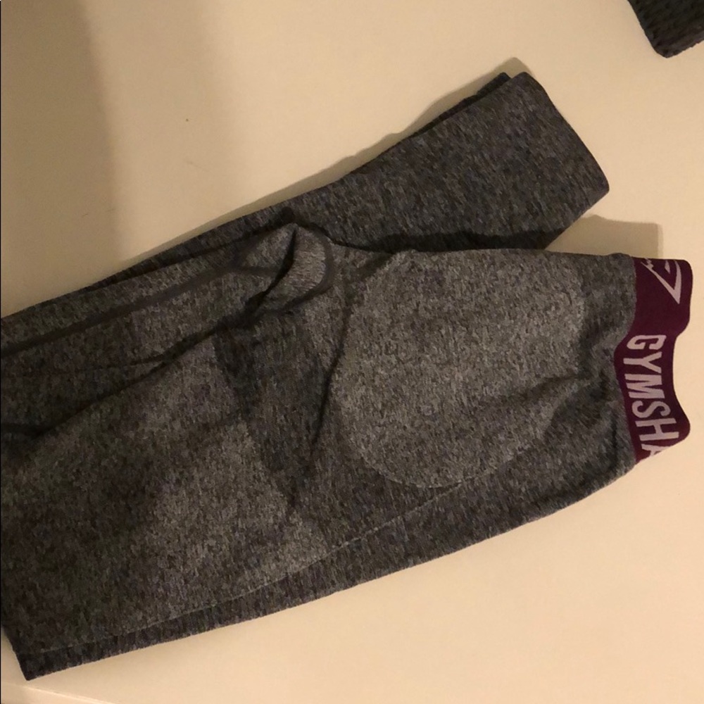 Gymshark Flex Maroon Legging- Size Small